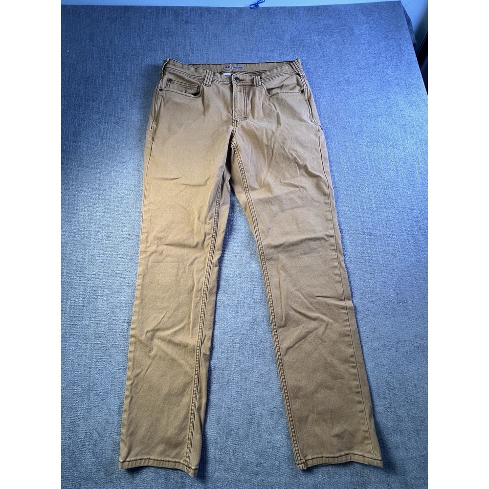 5.11 Tactical Jeans Men's 34x32 Straight TLBLIN 4389-1 Work Casual Light Brown